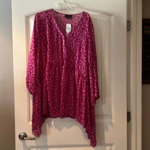 Sheer fun spring/summer top.